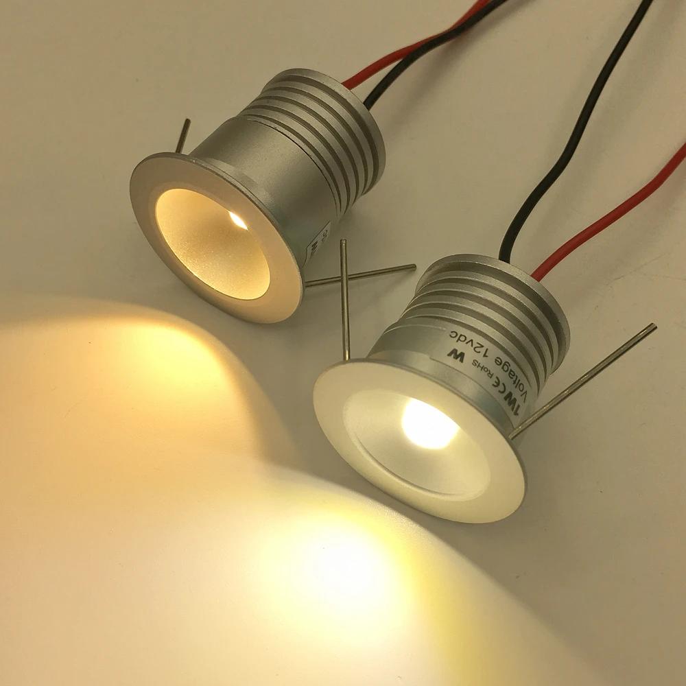 1W 12V ̴ Focos Led ƮƮ 25mm ֱ õ  IP65 Ʈ Ʈ ǳ    ֹ 